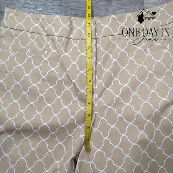 Ann Taylor The Crop Curvy Fit Pants Size 10 - Picture 5 of 7